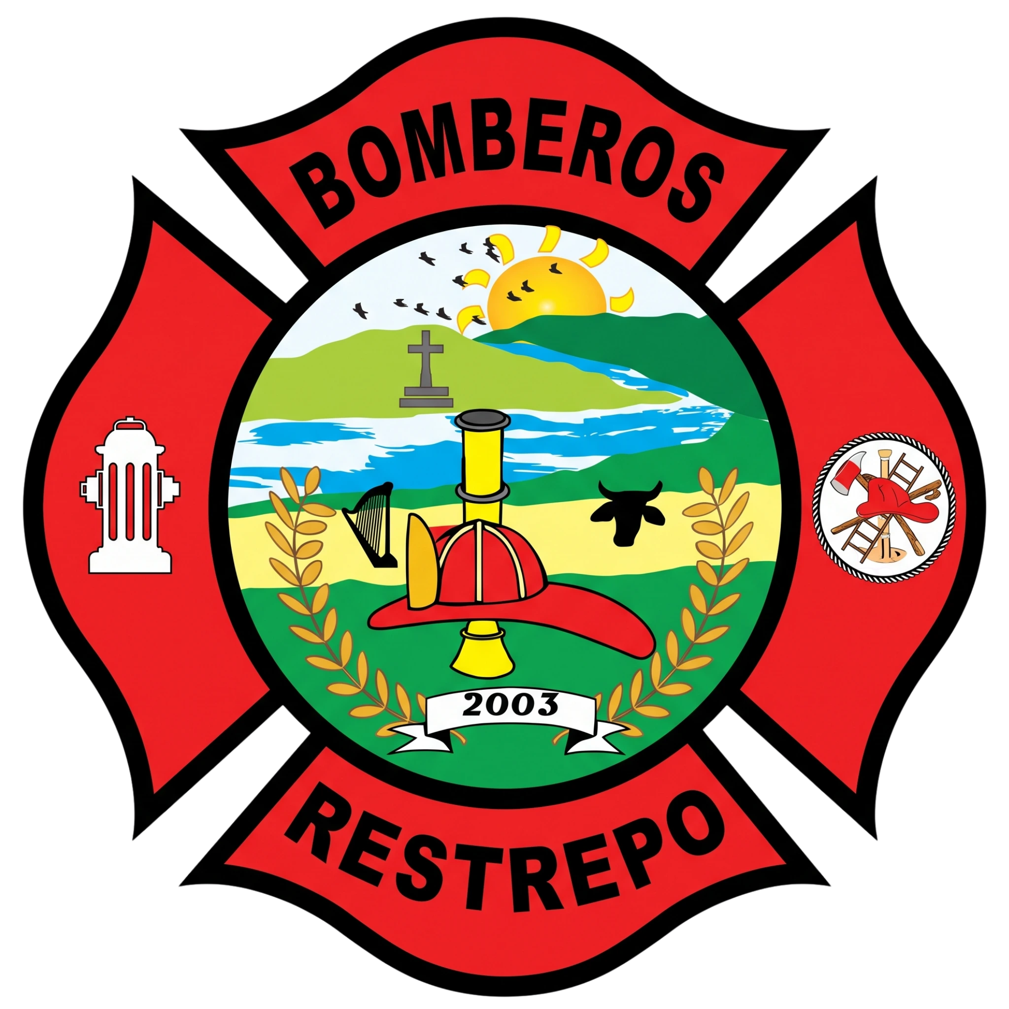 Logo Bomberos